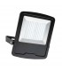 Integrated LED Outdoor Wall Flood Light Matt Black, Glass IP65 - 1