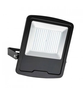 Integrated LED Outdoor Wall Flood Light Matt Black, Glass IP65 - 1