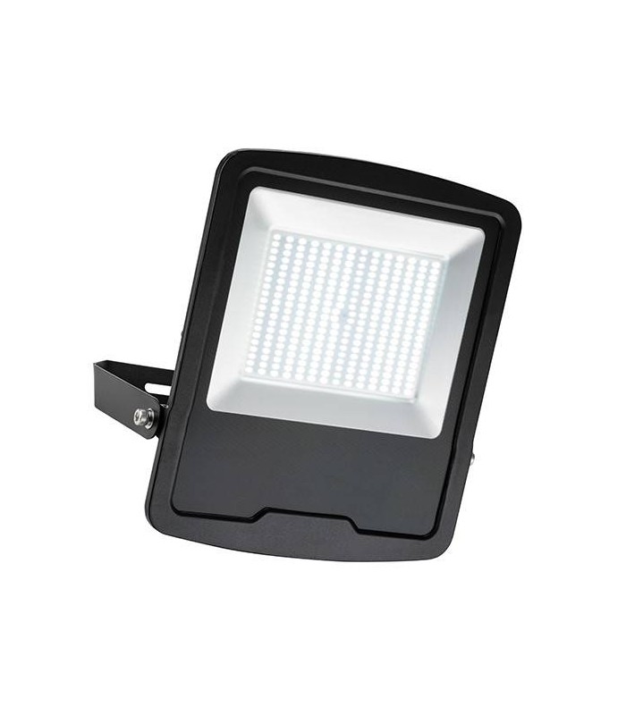 Integrated LED Outdoor Wall Flood Light Matt Black, Glass IP65 - 1