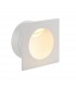 Integrated LED 1 Light Outdoor Recessed Light Textured Matt White, Glass IP65 - 1