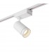 1 Light Integrated LED Track Light Matt White, Prismatic - 1