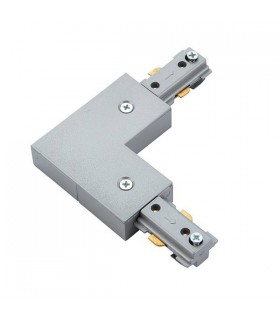 Track L Connector Silver - 1