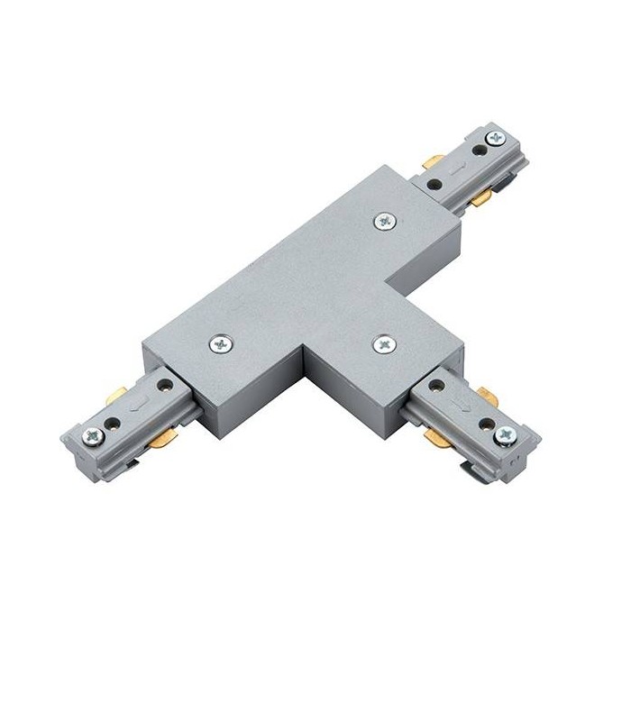 Track T Connector Silver - 1