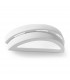1 Light Ceramic Flush Wall Light White, E27 - 1