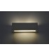1 Light Ceramic Flush Wall Light White, E27 - 5
