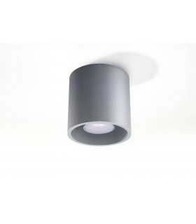 1 Light Surface Mounted Downlight Grey, GU10 - 2