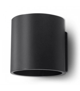 1 Light Up Down Wall Light Black, G9 - 1
