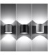 1 Light Up Down Wall Light Grey, G9 - 3