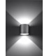 1 Light Up Down Wall Light Grey, G9 - 5