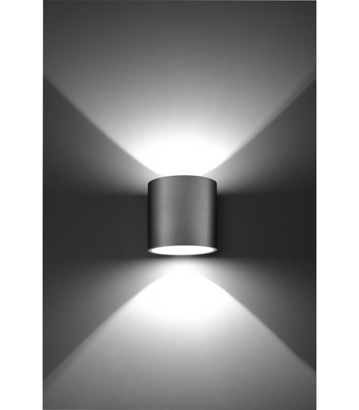 1 Light Up Down Wall Light Grey, G9 - 5