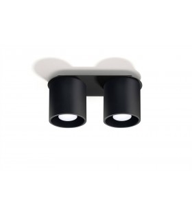 2 Light Suface Mounted Downlight Black, GU10 - 2