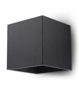 1 Light Up Down Wall Light Black, G9 - 1