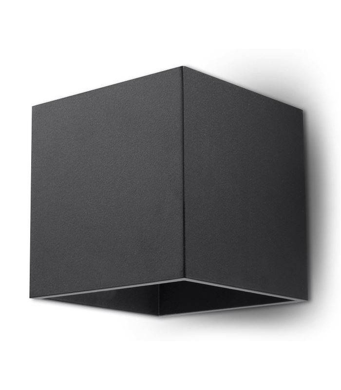 1 Light Up Down Wall Light Black, G9 - 1
