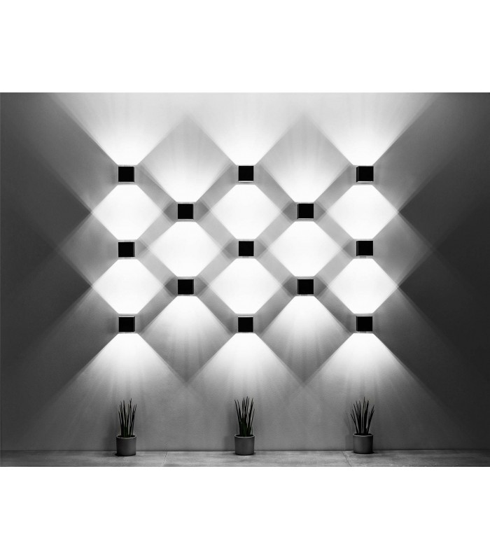 1 Light Up Down Wall Light Black, G9 - 2