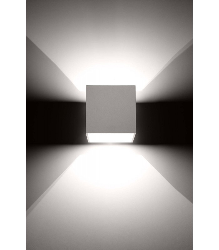 1 Light Up Down Wall Light White, G9 - 4