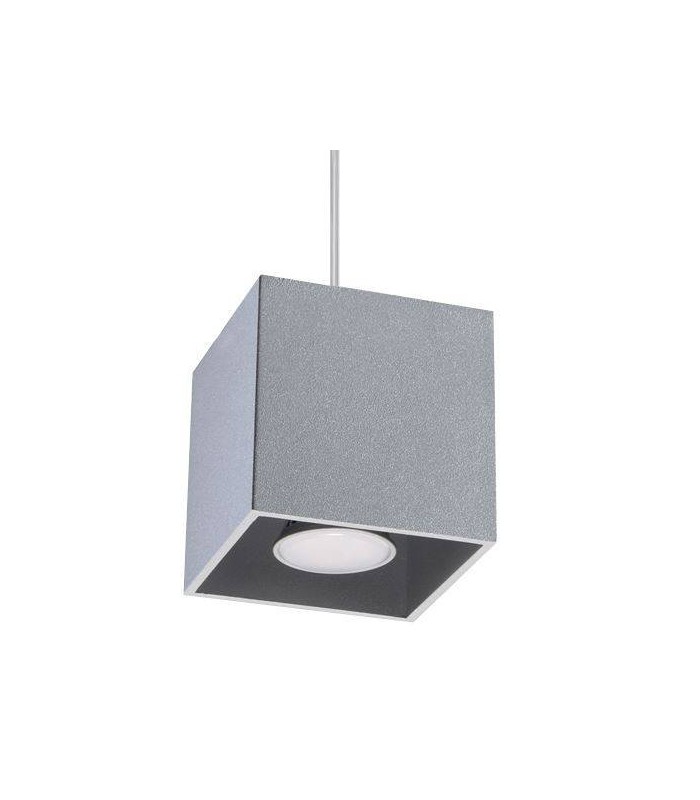 1 Light Ceiling Pendant Grey, GU10 - 1