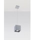1 Light Ceiling Pendant Grey, GU10 - 3