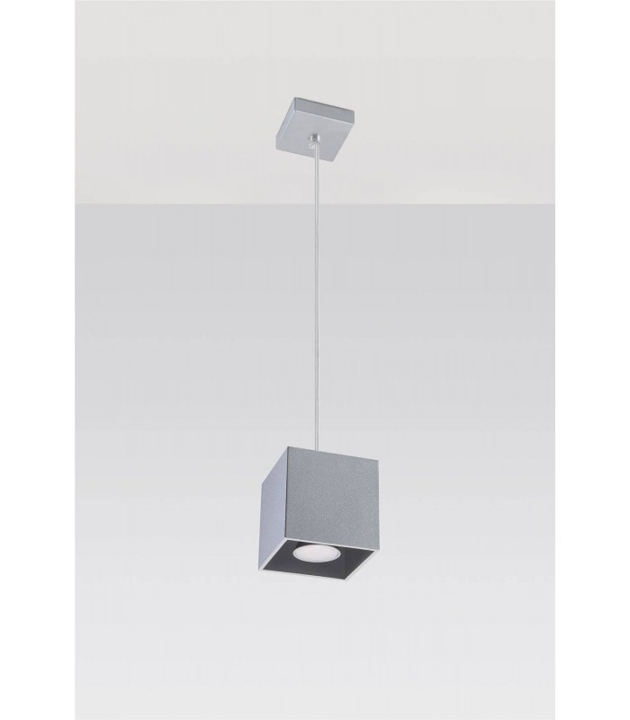 1 Light Ceiling Pendant Grey, GU10 - 3