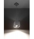 1 Light Ceiling Pendant Grey, GU10 - 4
