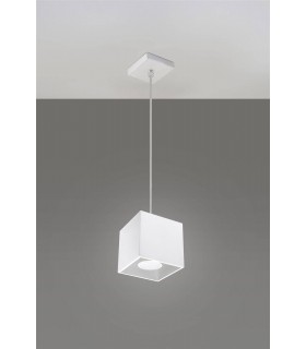 1 Light Ceiling Pendant White, GU10 - 2