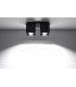 2 Light Suface Mounted Downlight Black, GU10 - 2