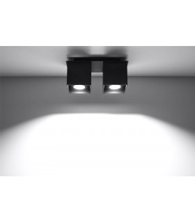 2 Light Suface Mounted Downlight Black, GU10 - 2