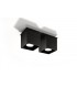 2 Light Suface Mounted Downlight Black, GU10 - 3