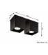 2 Light Suface Mounted Downlight Black, GU10 - 4