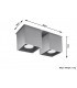 2 Light Suface Mounted Downlight Grey, GU10 - 4