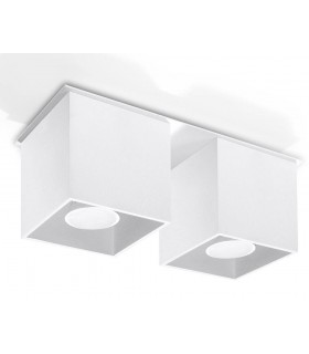 2 Light Suface Mounted Downlight White, GU10 - 1