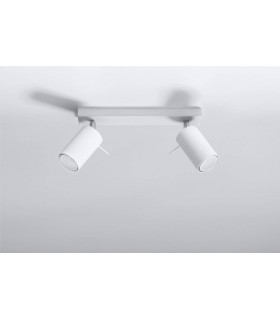 2 Light Spotlight Bar White, GU10 - 2