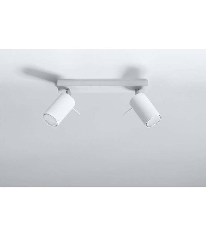 2 Light Spotlight Bar White, GU10 - 2