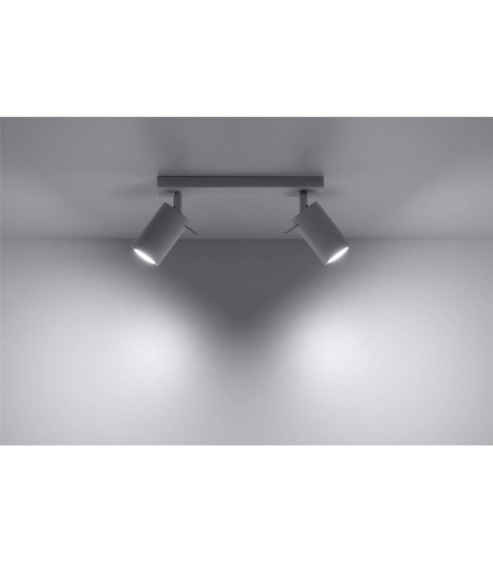 2 Light Spotlight Bar White, GU10 - 3