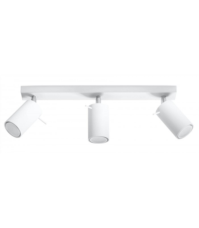 3 Light Spotlight Bar White, GU10 - 1