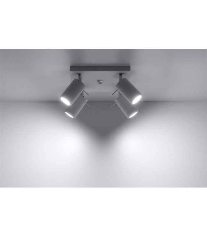 4 Light Spotlight Cluster White, GU10 - 2