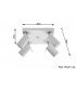 4 Light Spotlight Cluster White, GU10 - 3