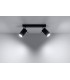 2 Light Spotlight Bar Black, GU10 - 3