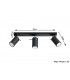 3 Light Spotlight Bar Black, GU10 - 4