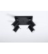 4 Light Spotlight Cluster Black, GU10 - 3