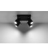 4 Light Spotlight Cluster Black, GU10 - 4