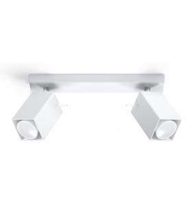 2 Light Spotlight Bar White, GU10 - 1
