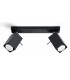 2 Light Spotlight Bar Black, GU10 - 1