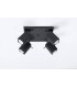 4 Light Spotlight Cluster Black, GU10 - 3