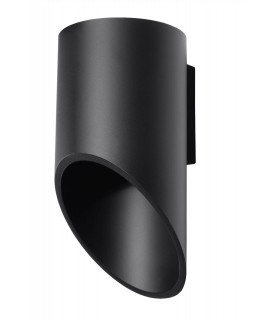 1 Light Up Down Wall Light Black, G9 - 1