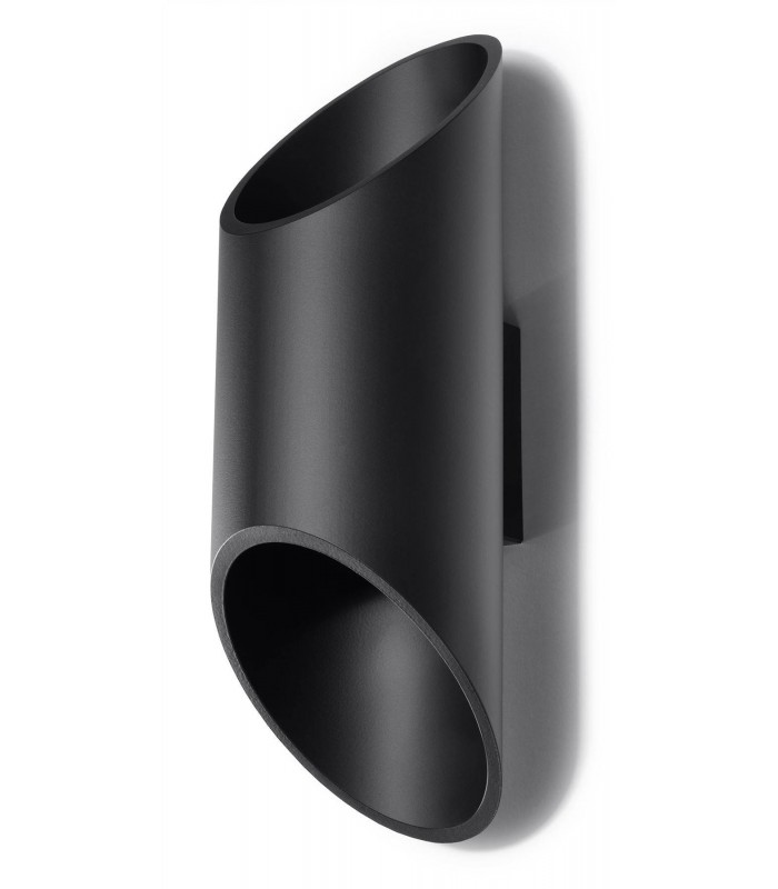 1 Light Up Down Wall Light Black, G9 - 1