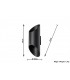 1 Light Up Down Wall Light Black, G9 - 4