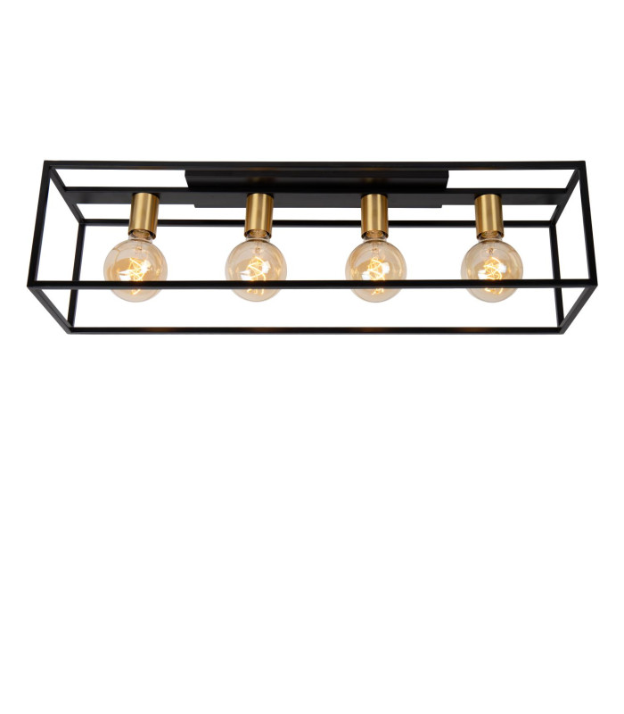 Ruben Modern Bar Flush Ceiling Light-5