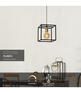 Ruben Modern Cube Pendant Light-2