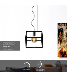 Fabian Modern Cube Pendant Light-2