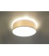 2 Light Flush Round Ceiling Light White, E27 - 4